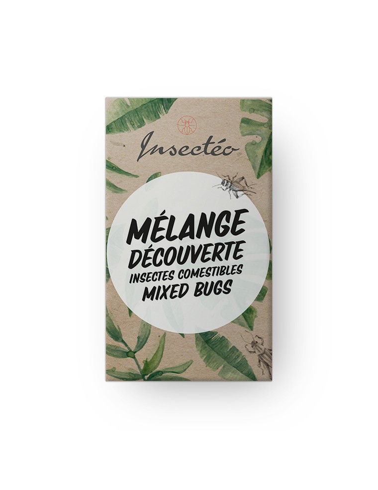 Coffret découverte mix aux insectes comestibles - Entomoshop