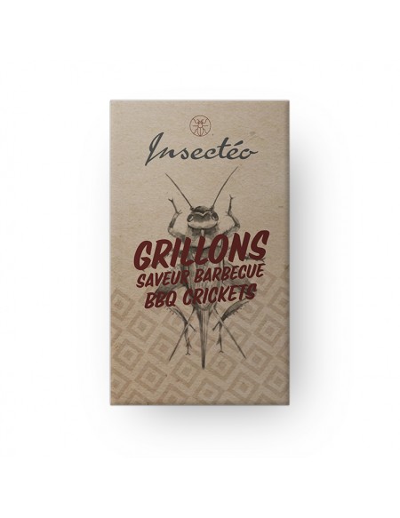 Grillons barbecue - INSECTEO
