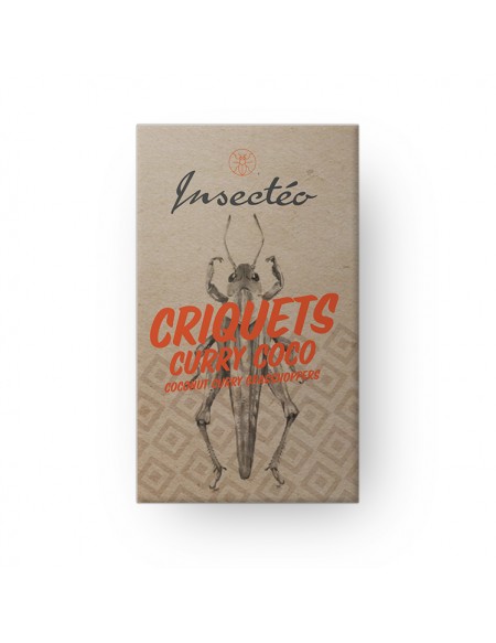 Criquets curry coco